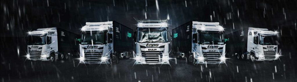 Fleet of TEPS haulage vehicles